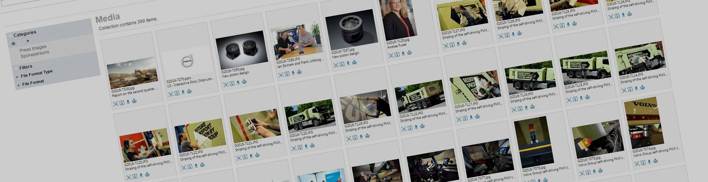 Volvo Group Media Library